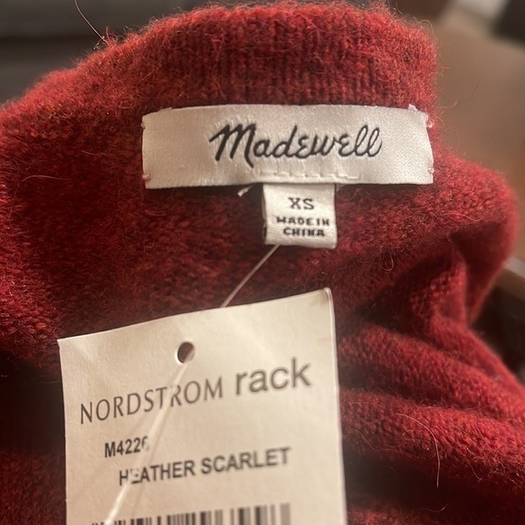 Madewell Open Front Patch Pocket Cardigan NWT - Picture 11 of 11